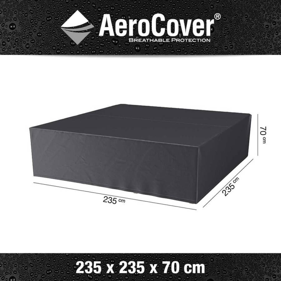 Platinum AeroCover Loungesethoes 235x235xH70 Ademend Waterproof Hoge kleurechtheid