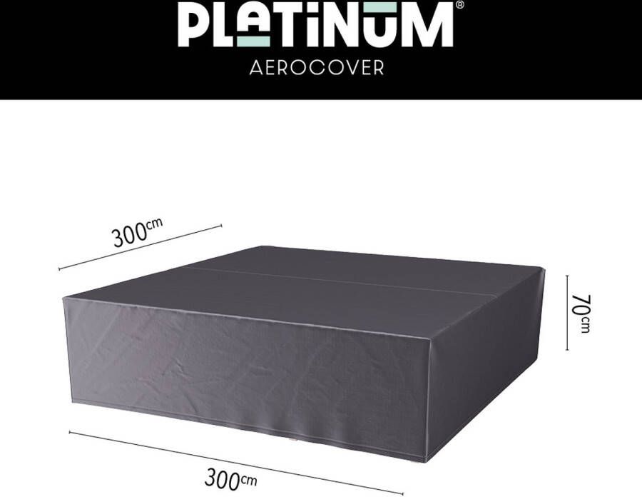 Platinum AeroCover Loungesethoes 300x300xH70 Ademend Waterproof Hoge kleurechtheid