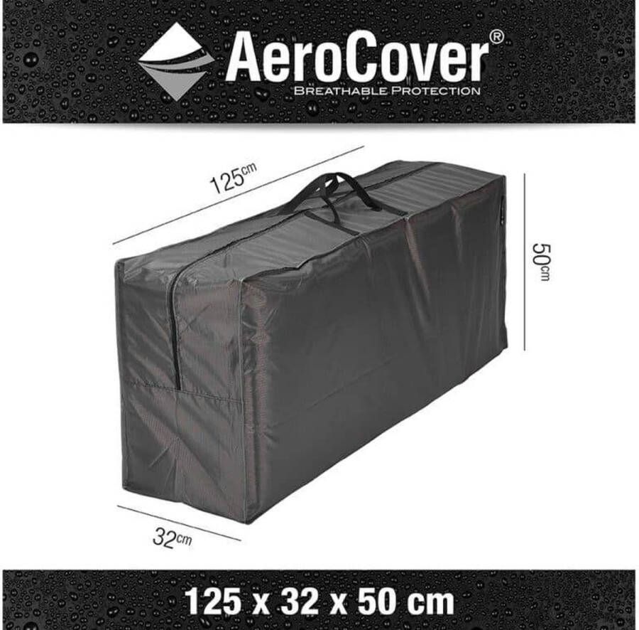 Platinum AeroCover Tuinkussenhoes 125x32xH50 Ademend Hoge kleurechtheid