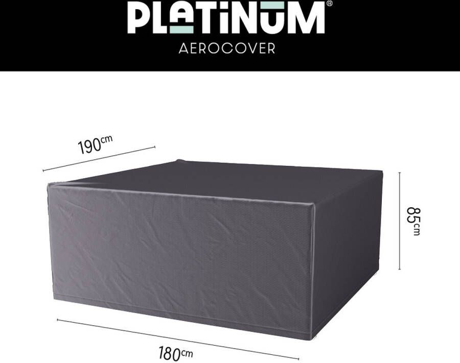 Platinum AeroCover tuinsethoes 180x190xH85 cm antraciet