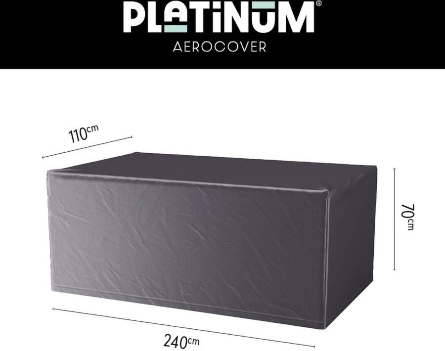 Platinum AeroCover Tuintafelhoes- 240x110xH70 Ademend Waterproof Hoge kleurechtheid