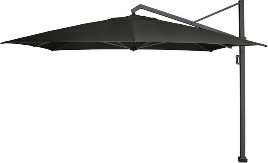 Platinum Casual Living Icon Zweefparasol 350x350 Faded Black