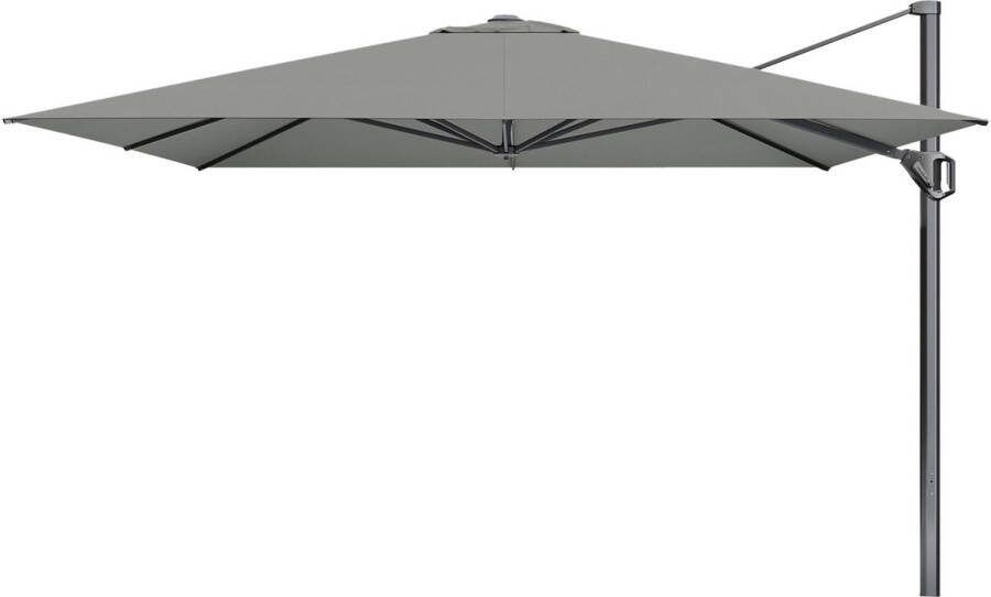 Van der Garde Tuinmeubelen Platinum Zweefparasol Telescope Premium T1 Manhattan 350 X 350 Cm