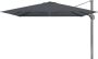 Platinum Challenger vierkante Zweefparasol T1 Premium 3 5x3 5 m. Faded black - Thumbnail 1