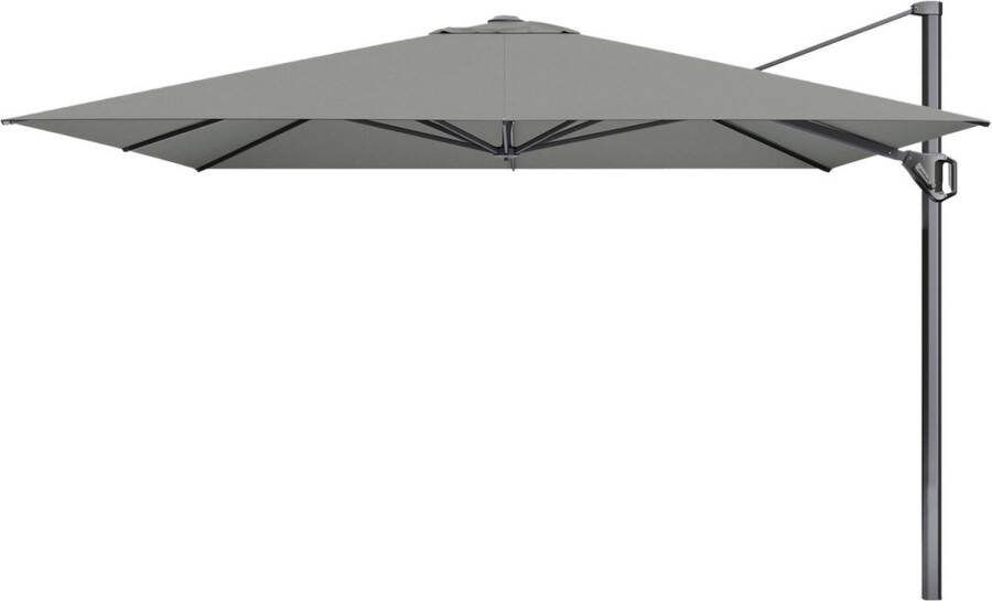 Platinum Sun & Shade zweefparasol Challenger T¹ Premium 350x350 Manhattan