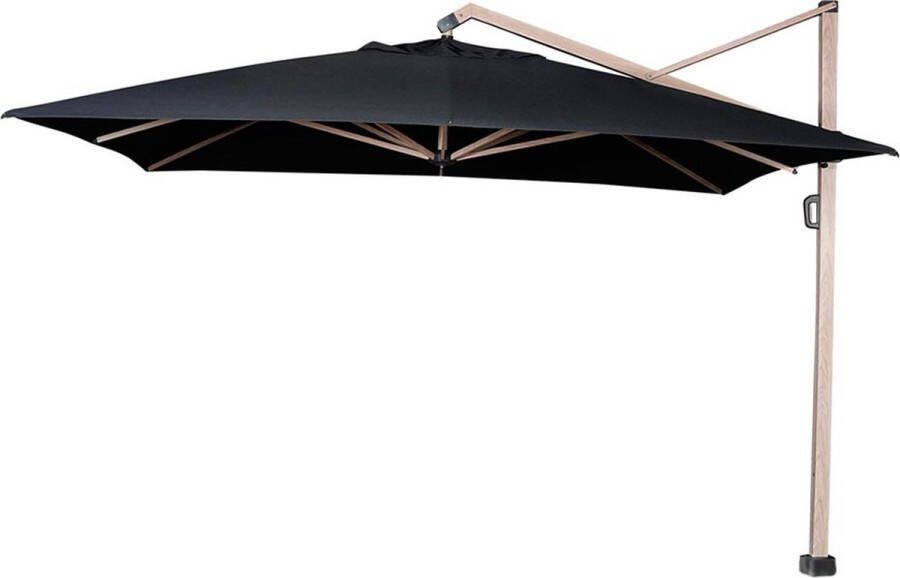 Platinum Sun & Shade zweefparasol Icon Premium 350x350 Faded black