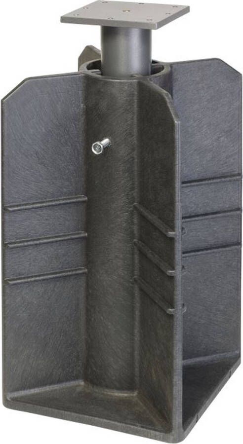 Platinum Parasolvoet ingraaf grondanker zwart