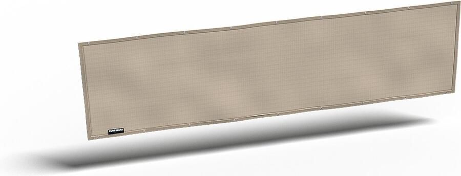 Platinum sun & shade Platinum Balkonscherm gebroken wit 500x80