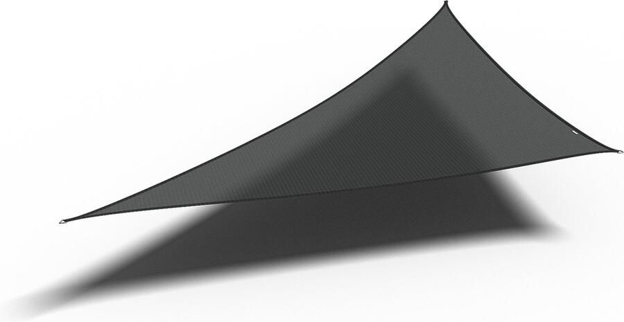 Platinum Sun & Shade Coolfit schaduwdoek driehoek 90° 710x500x500cm Zwart