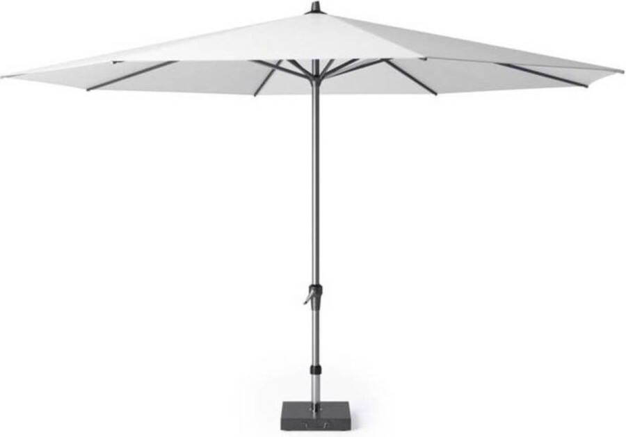 Platinum Riva parasol 400 cm rond wit