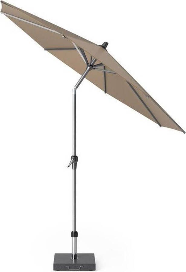 Platinum Riva stokparasol 2 7 m. rond Taupe