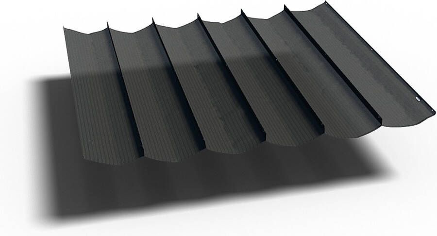 Platinum Sun & Shade Coolfit harmonica schaduwdoek B290xL400cm Zwart