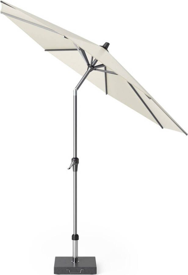 Platinum Riva parasol 270 cm rond ecru met kniksysteem
