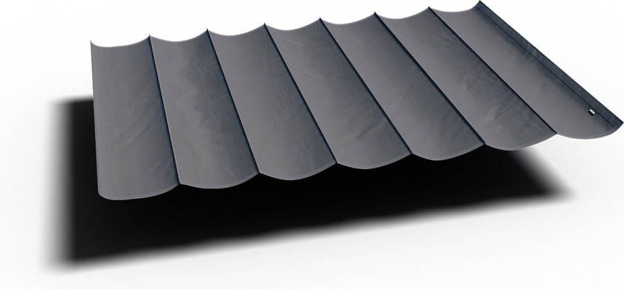 Platinum Sun & Shade Prosail waterproof harmonica schaduwdoek B297xL397cm Antraciet