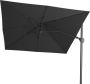 Platinum Casual Living Platinum Challenger T2 Parasol 300x300cm Faded Black Zwarte Zweefparasol Vierkant - Thumbnail 1