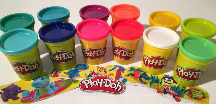 Play-Doh 12 potjes klei 1344 gram