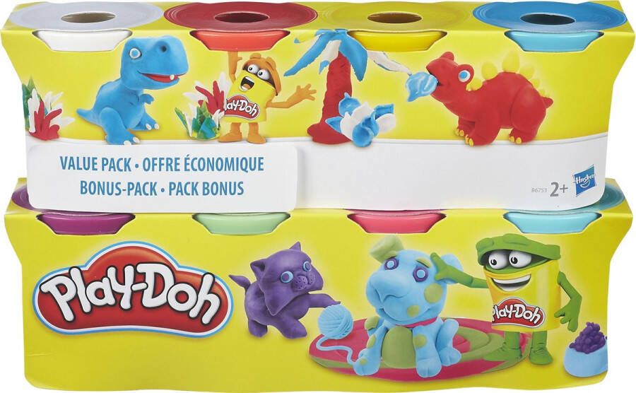 Play-Doh 4+4 bonuspack 896 gram Klei