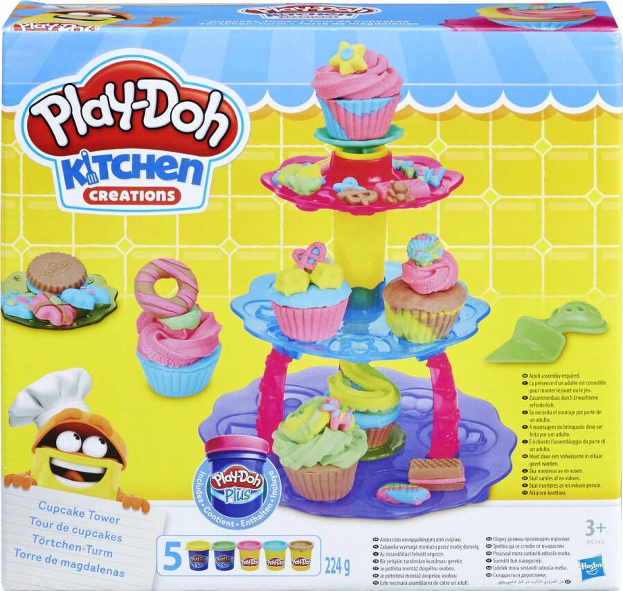 Play-Doh Cupcake Toren Klei Speelset