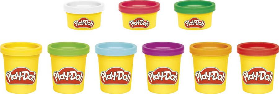 Play-Doh F36245L1 materiaal voor pottenbakken en boetseren Klei 514 g Verschillende kleuren 9 stuk(s)