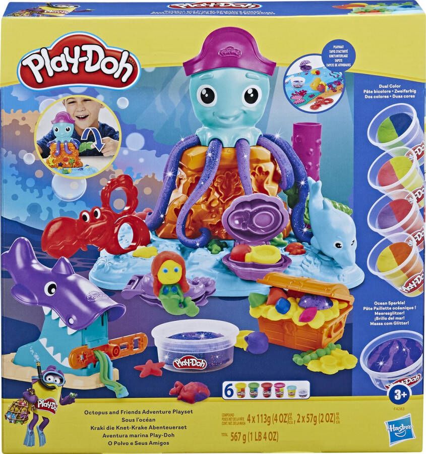 Play-Doh F42835L1 materiaal voor pottenbakken en boetseren Speelset van boetseerklei 1 08 kg Meerkleurig