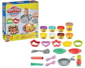 Play-Doh Speelset Kitchen Flip In The Pan Junior 23-delig