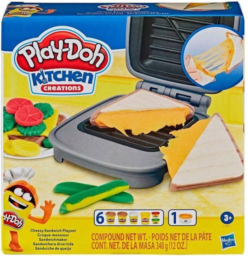 Play-doh Hasbro Kitchen Creations tosti-ijzer set