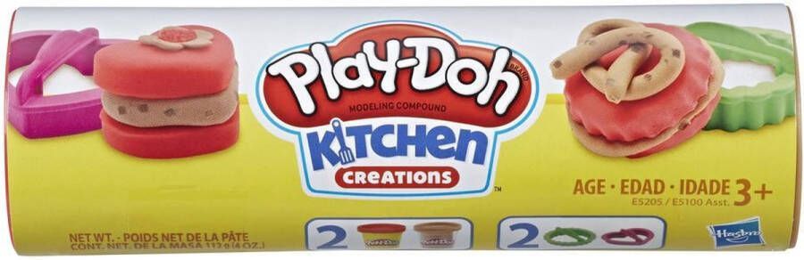 Play-Doh Kitchen Creations E5205 materiaal voor pottenbakken en boetseren Klei 112 g Meerkleurig 2 stuk(s)