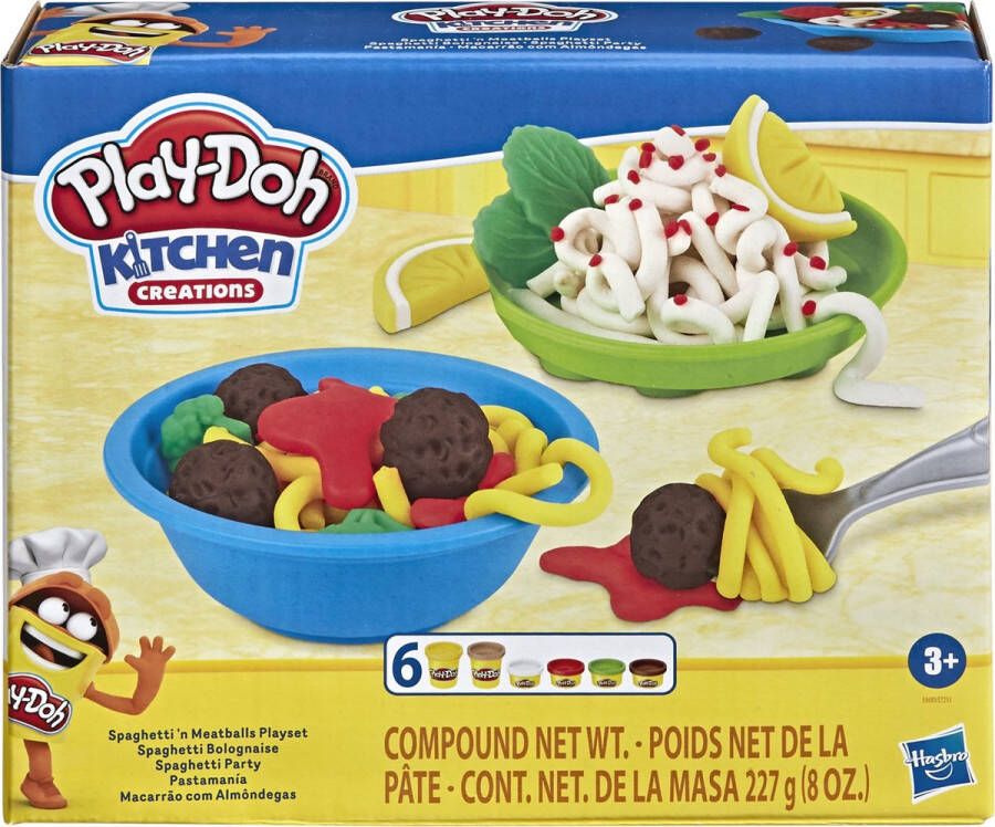 Play-Doh Kitchen Creations E7253EU5 Speelset van boetseerklei Meerkleurig Volwassene Plastic pot 5 kleuren 3 jaar