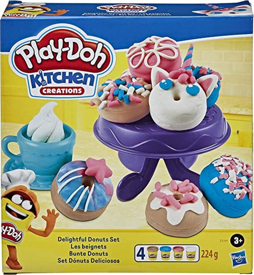 Play-Doh Kitchen Creations Heerlijke Donuts Eten Set 3+ Jaar