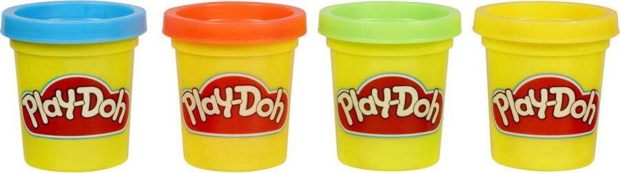Play-Doh 23241 Klei 265 g Blauw Groen Rood Geel 4 stuk(s)