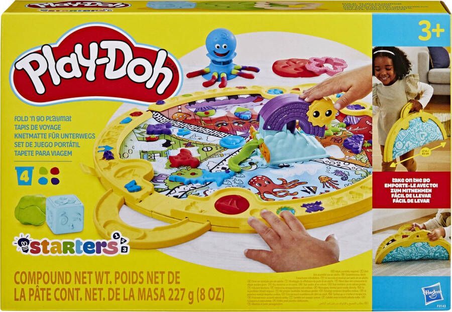 Play-Doh Reismat Discovery box met boetseerklei