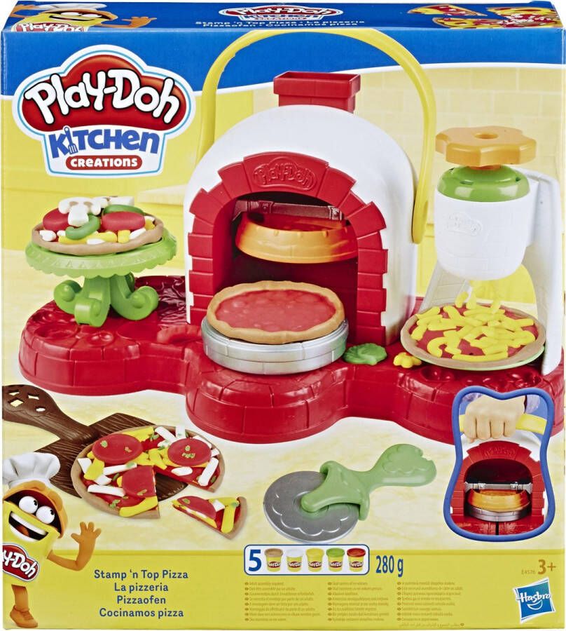 Play-Doh pizza-oven Stamp &apos;n Top 33 x 30 x 9 cm multicolor