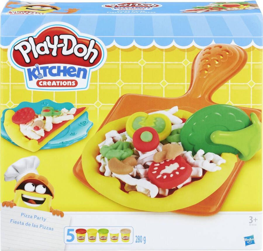 Play-Doh Kitchen Creation Pizza Party Set van klei en Keukengerei 3+ jaar