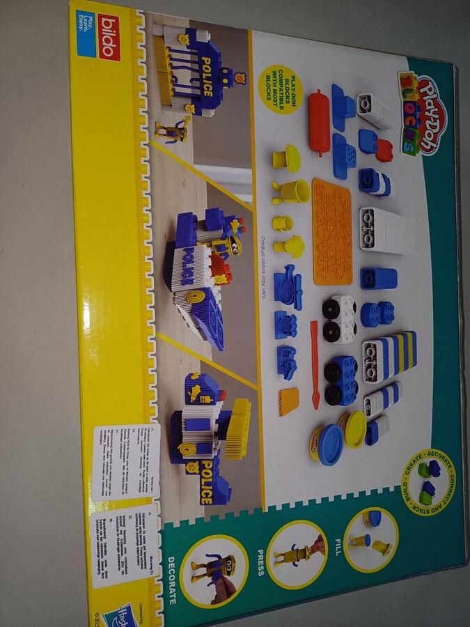 Play-Doh blocks 60 delige doos politie