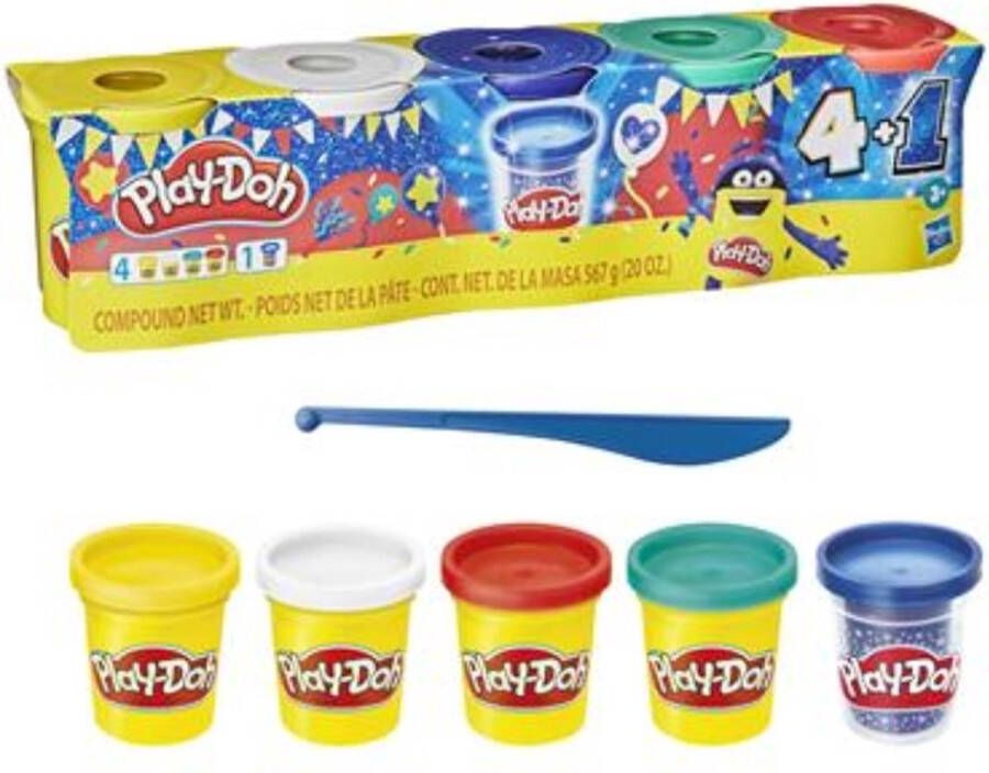 Play-Doh Sapphire Celebration Pack 5 Potjes