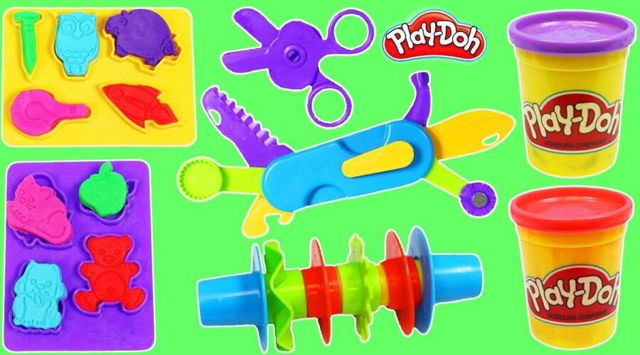 Play-Doh Speelset superset gereedschap en 504 gram Klei