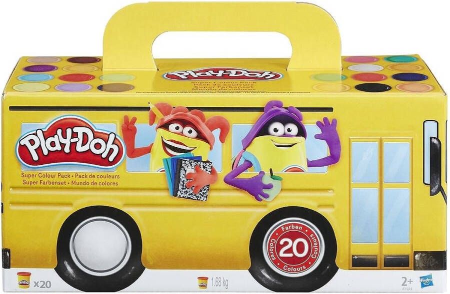 Play-Doh Super Color Pack Klei 20 Potjes