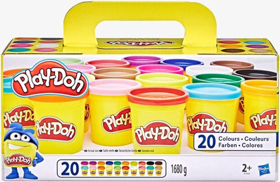 Play-Doh Super Colour Pack 20 potjes Klei