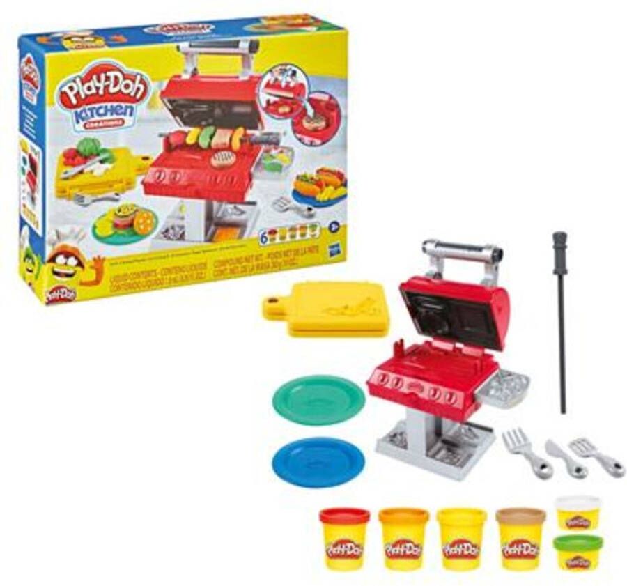 Play-Doh Super Grill Barbecue Klei Speelset