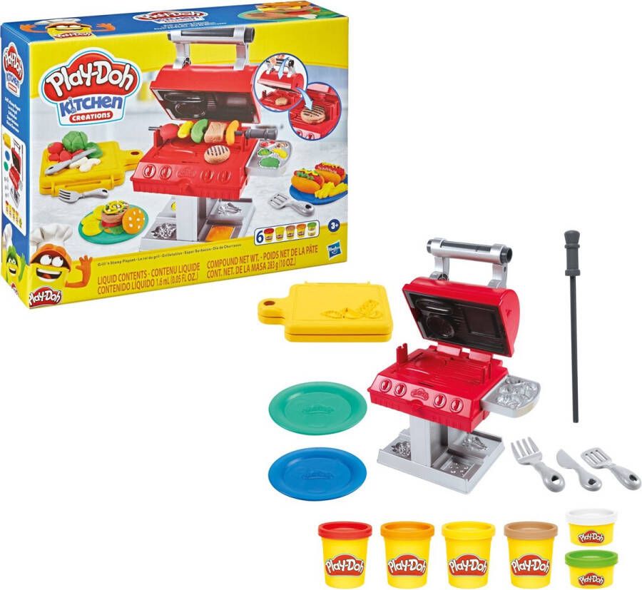 Play-Doh Super Grill Barbecue Klei Speelset