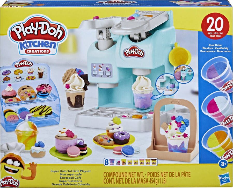 Play-Doh Super Kleurrijk Café Klei Speelset
