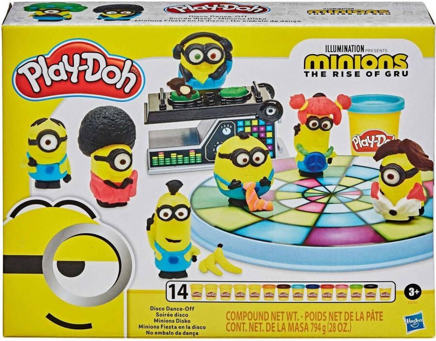 Play-Doh Uni Minions Disco Dance Off Klei Speelset