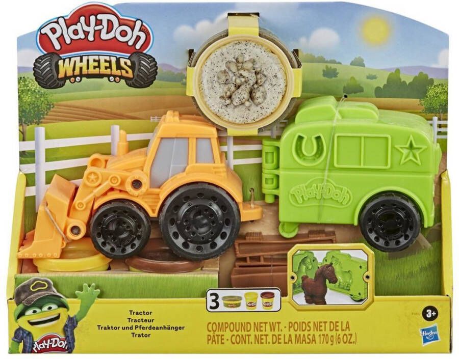 Play-Doh Wheels Tractor Klei Speelset