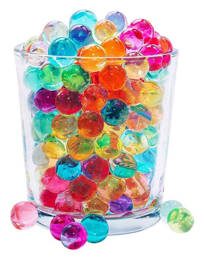 PLAY-IT Waterparels XL Water Absorberende Balletjes Gelballetjes 15-16mm 10500stuks