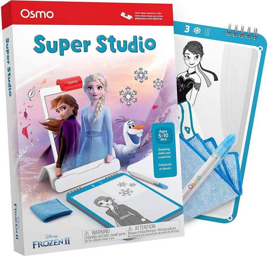 Play Osmo Disney Super Studio Frozen 2 (Uitbreidingsspel) – Educatief speelgoed voor iPad