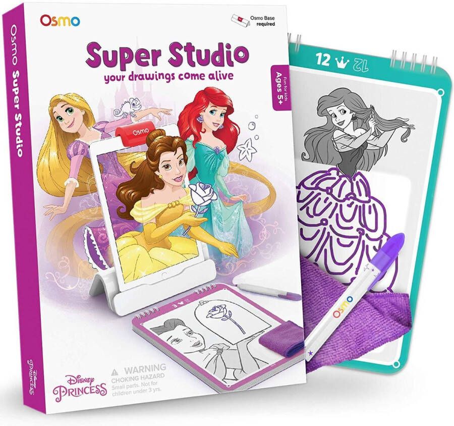 Play Osmo Disney Super Studio Princess (Uitbreidingsspel) – Educatief speelgoed voor iPad