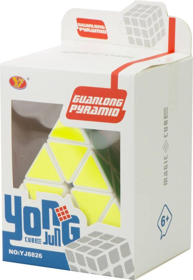Playandgrow.NL Play&Grow Pyraminx Puzzel Kubus Twist Puzzle – Pyramide Draaipuzzel Breinbreker 9 5 cm