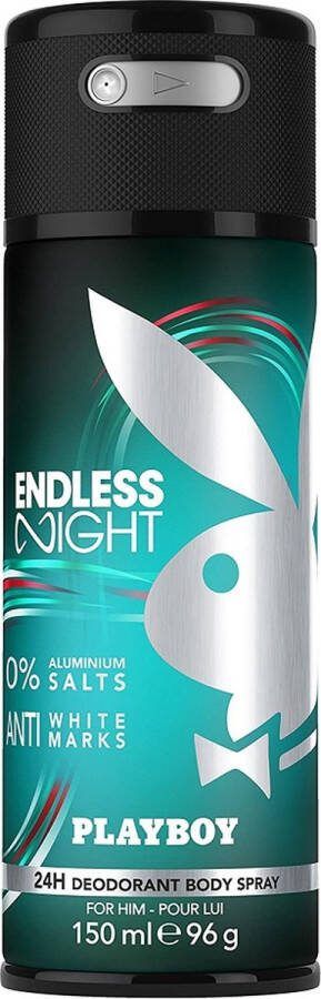 Playboy Endless Night Voor Hem Deodorant Spray 150ml