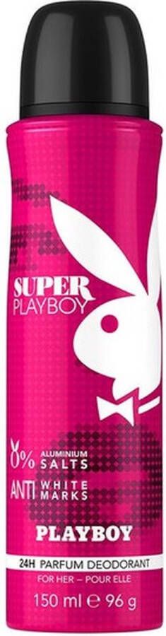 Playboy Super For Her Deospray Deodorant 150 Ml