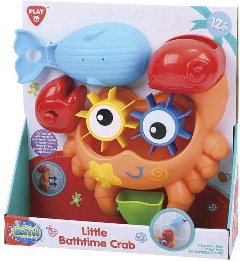 Playgo Badspeelgoed. Vul de krab met water in je bad! Vanaf 12 maanden